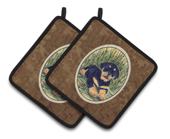 Rottweiler Pair of Pot Holders