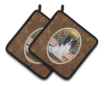 Papillon Pair of Pot Holders