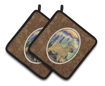 Cairn Terrier Pair of Pot Holders