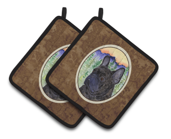 French Bulldog Pair of Pot Holders