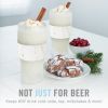 Beer FREEZE in Marble (set of 2) by HOST