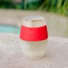 Wine FREEZE Cup in Red Glitter Single by HOST