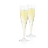 True Party 5.5 oz Plastic Champagne Flute, Set of 12
