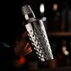 Irving Faceted Cocktail Shaker in Silver Viski