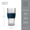 Beer FREEZE in Varsity Blue (set of 2) by HOST
