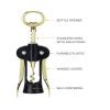 Flyboy: Winged Corkscrew in Gold & Black by True