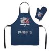 [Personalization Only] Patriots Apron & BBQ Mitt Set