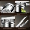 1pc 304 Stainless Steel Manual Juicer; Household Lemon Squeezer; Multi-purpose Fruit Juicer;