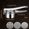 1pc 304 Stainless Steel Manual Juicer; Household Lemon Squeezer; Multi-purpose Fruit Juicer;