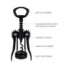 Soar: Winged Corkscrew in Matte Black by True