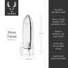 Irving Rocket Cocktail Shaker In Silver Viski