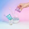 Mermaid Sparkle Glitter 1.5 Oz Shot Glasses Blush