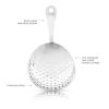 Harrison Julep Strainer in Silver Viski