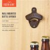 Wall Mounted Bottle Opener by Twine