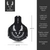 Titanium Staghead Strainer in Black Viski