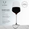 Reserve Inez Crystal Bordeaux Glasses Viski