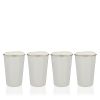 Stainless Steel Pint Cups, Set of 4 by True