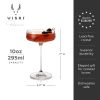 Reserve Julien Crystal Coupe Glasses Viski
