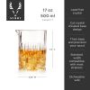 Pedestal Crystal Mixing Glass Viski