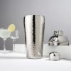 Irving Hammered Cocktail Shaker In Stainless Steel Viski