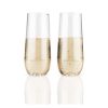 Flexi: Stemless Champagne Flute Set