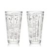 Glass Recipe 13.5z  Shaker by True