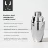 Harrison Heavyweight Cocktail Shaker in Silver Viski