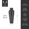 Gunmetal Parisian Cocktail Shaker by Viski