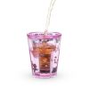 Mermaid Sparkle Glitter 1.5 Oz Shot Glasses Blush