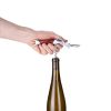 Admiral Double Opener Corkscrew in Stainless Steel Viski