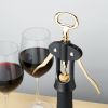 Flyboy: Winged Corkscrew in Gold & Black by True