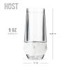 Champagne FREEZE in Marble (set of 2) by HOST
