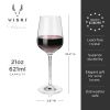 Reserve Inez Crystal Bordeaux Glasses Viski