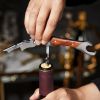 Admiral Double Opener Corkscrew in Stainless Steel Viski