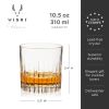 Reserve Milo Crystal Neat Glasses  Viski