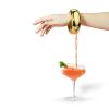 Gold 3 Oz Bangle Flask Blush