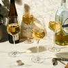 Reserve Inez Crystal Chardonnay Glasses By Viski (set of 4)