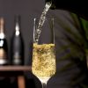 Reserve Inez Crystal Flute Glasses By Viski (set of 4)