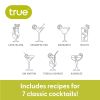 Glass Recipe 13.5z  Shaker by True