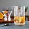 Pedestal Crystal Mixing Glass Viski