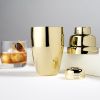 Belmont Heavyweight Cocktail Shaker in Gold Viski