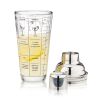 Glass Recipe 13.5z  Shaker by True