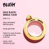 Gold 3 Oz Bangle Flask Blush
