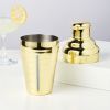 Belmont Measured Cocktail Shaker in Gold Viski