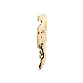Belmont 24k Signature Double-Hinged Corkscrew in Gold Viski