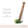 Acacia Wood Muddler by Twine