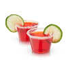 Gelatin Shot Cups with Lids, Set of 50 by True