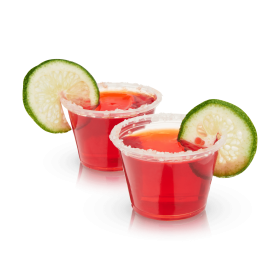 Gelatin Shot Cups with Lids, Set of 50 by True