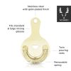 Belmont Hawthorne Strainer in Gold Viski
