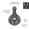 Gunmetal Hawthorne Strainer by Viski